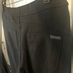 Sanctuary black leggings with back pockets